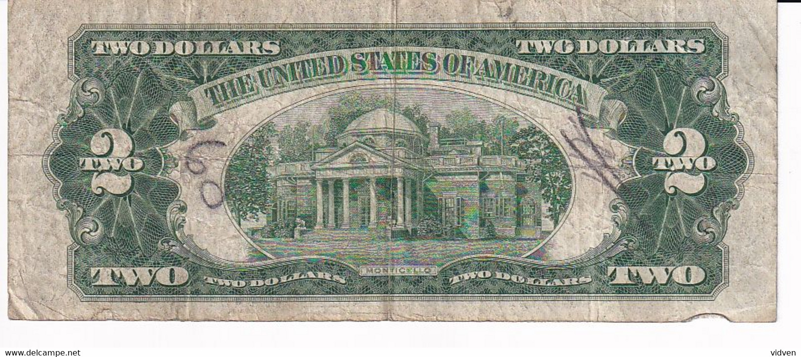 USA - $2 DOLLARS 1928 - Billets Des États-Unis (1928-1953)