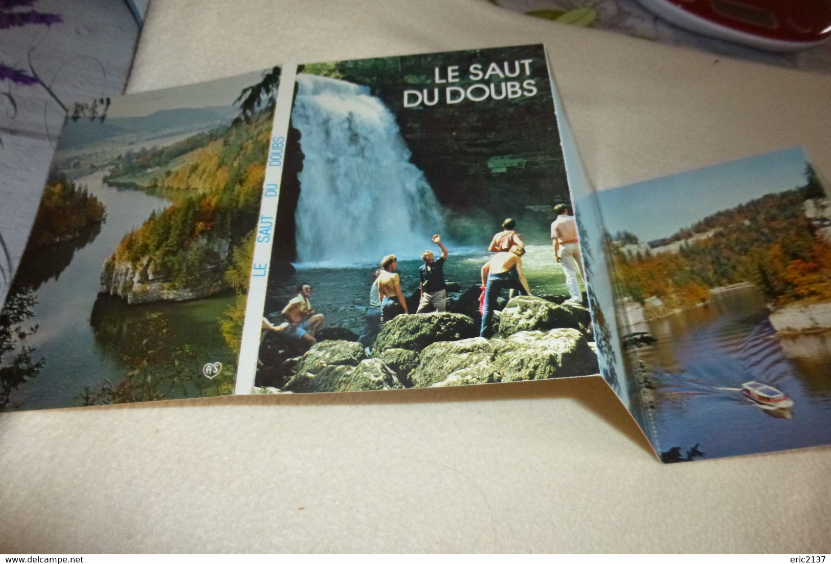 CARNET DEPLIANT DE 7 CARTES DU SAUT DU DOUBS (25 Frontière Franco Suisse) - 5 - 99 Cartes