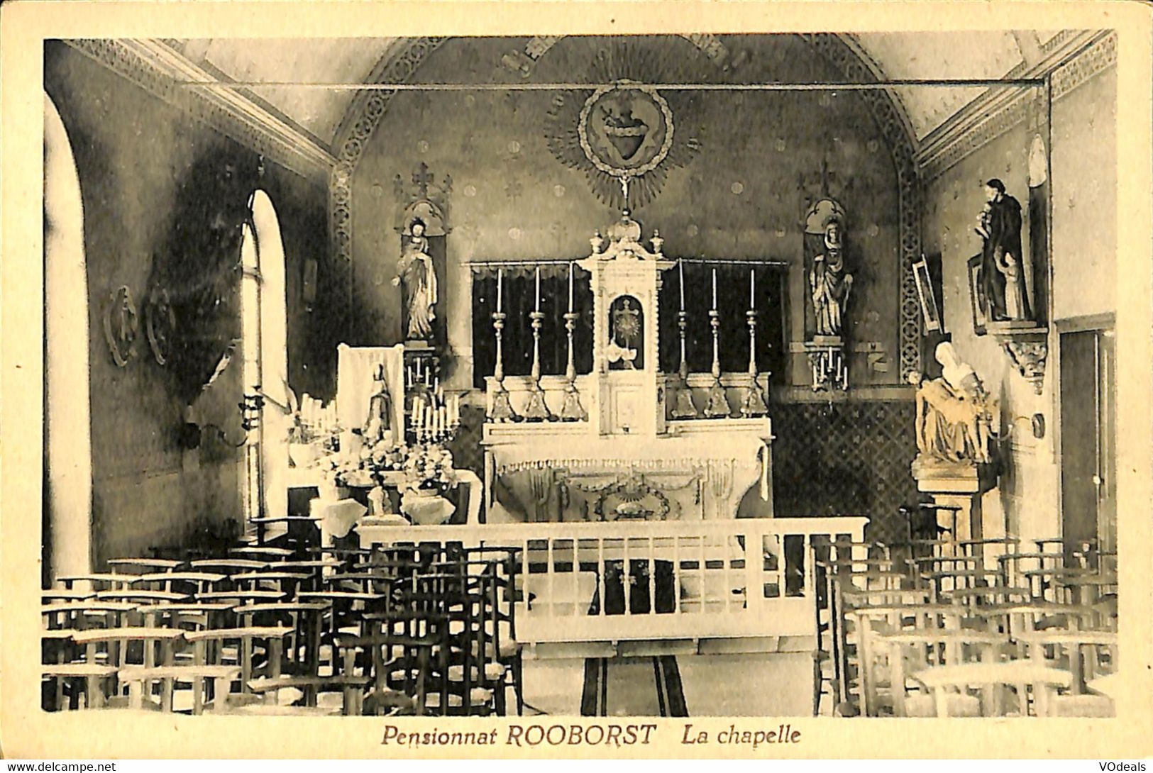 035 255 - CPA - Belgique - Pensionnat Rooborst - La Chapelle - Zwalm