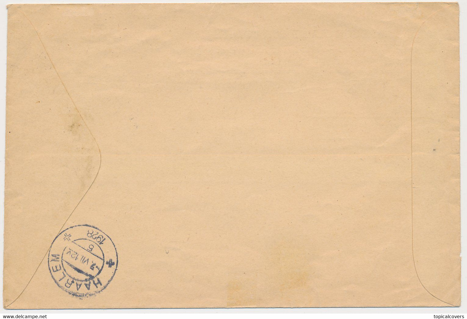 Registered Cover Dutch Olympic Committee - Olympic Games Amsterdam 1928 - Verano 1928: Amsterdam