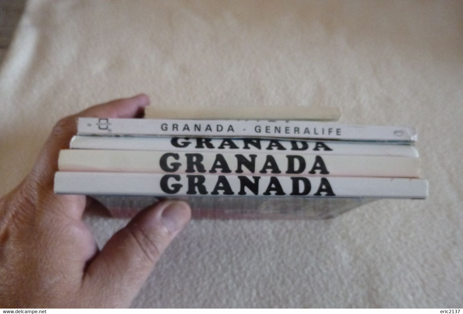 LOT DE SIX CARNETS DEPLIANT  DE GRANADA (ESPAGNE) - 5 - 99 Cartes