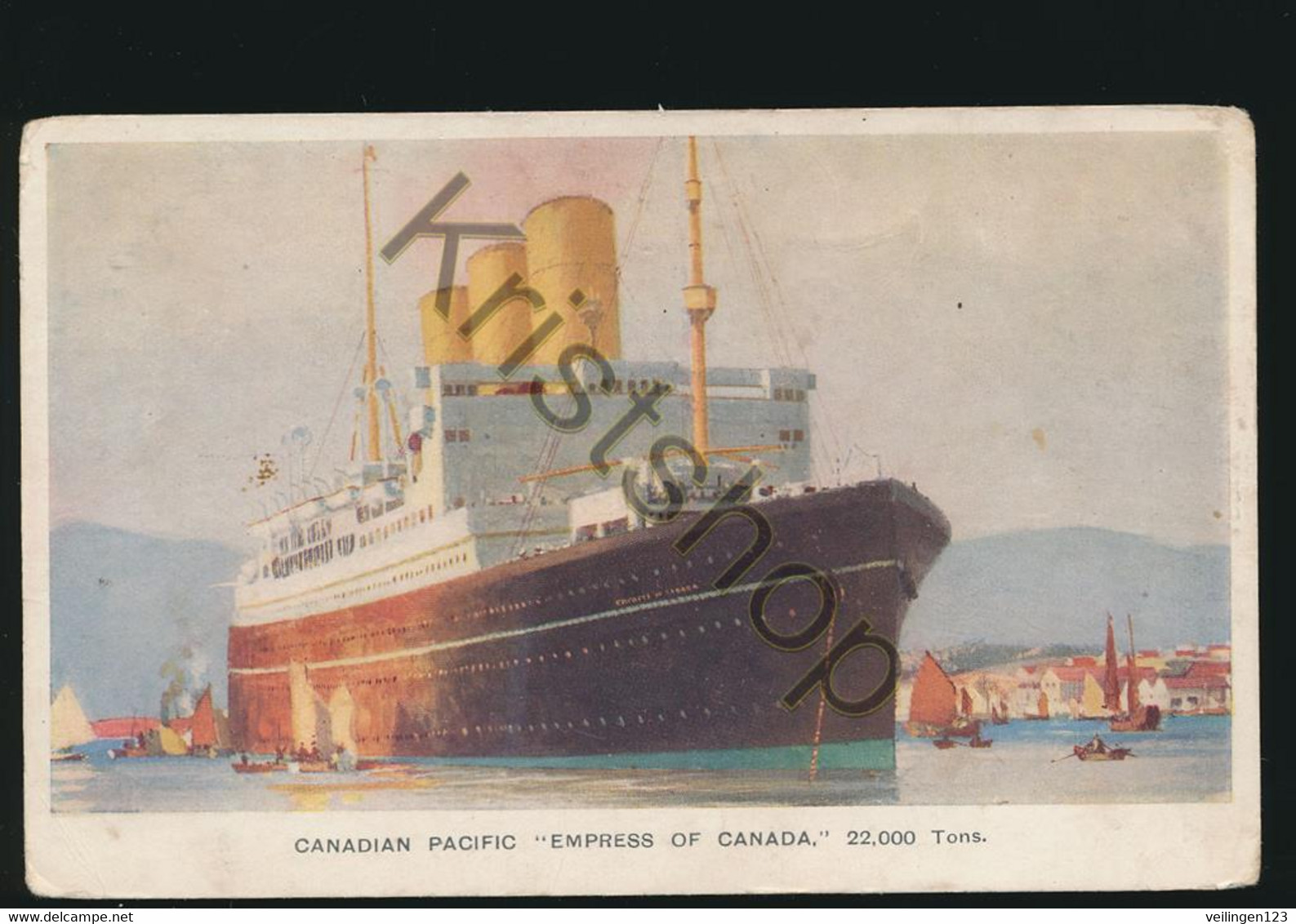 Canadian Pacific Empress Of Canada - 22,000 Tons [Z36-1.380 - Andere & Zonder Classificatie