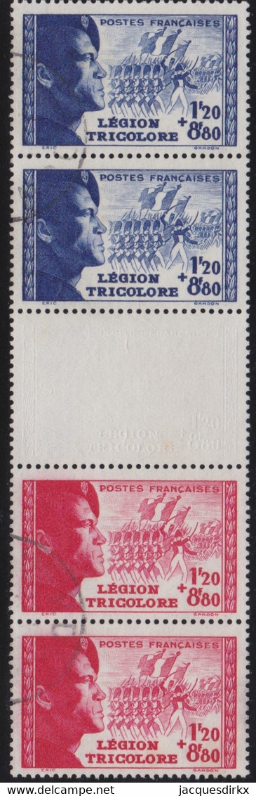 France   .  Y&T   .   566b     .       O    .    Oblitéré - Used Stamps