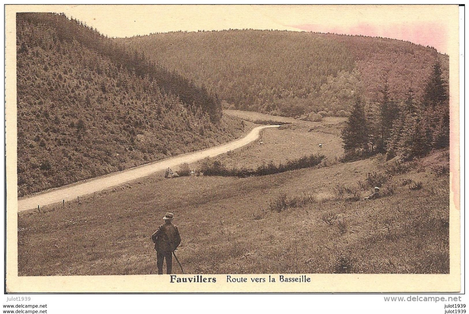 FAUVILLERS ..-- Route Vers La BASSEILLE . - Fauvillers