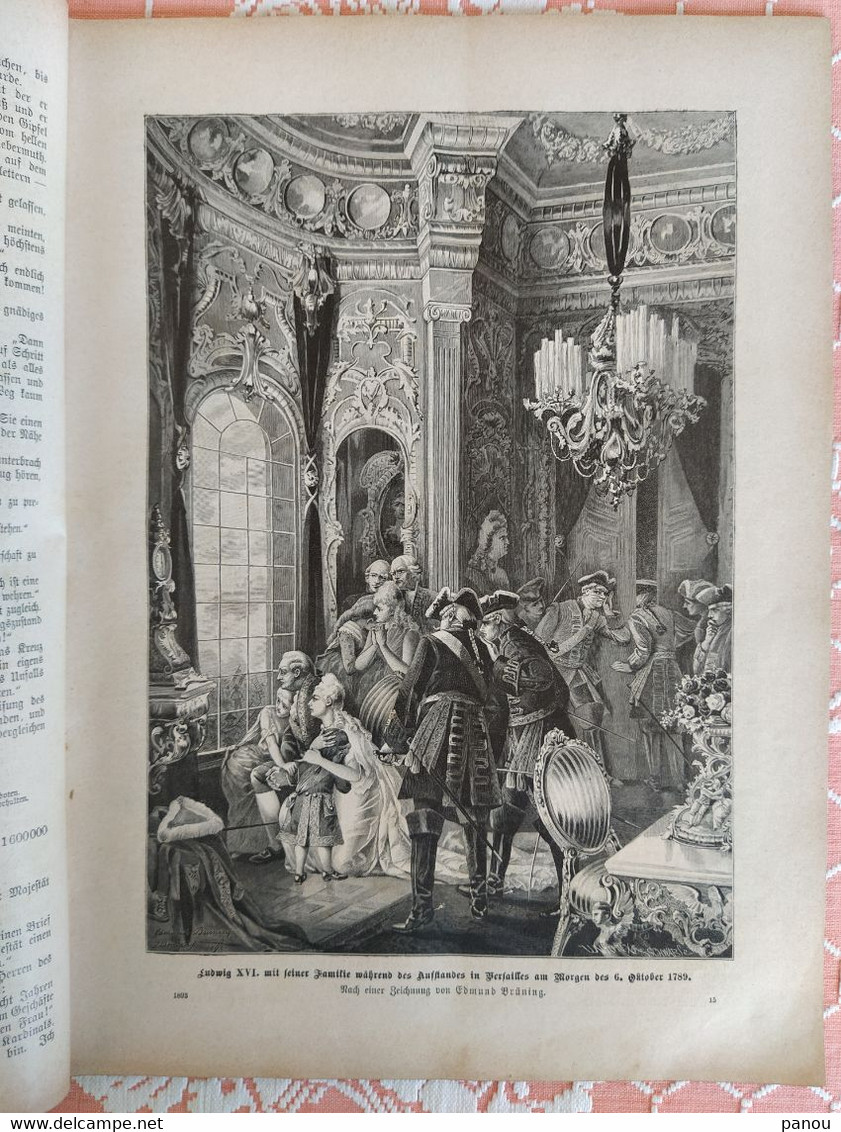 Die Gartenlaube, Illustriertes Familienblatt,1893, Halbheft 4. MENTONE BENTONE, SPREEWALD ALPENROSEN - Sonstige & Ohne Zuordnung