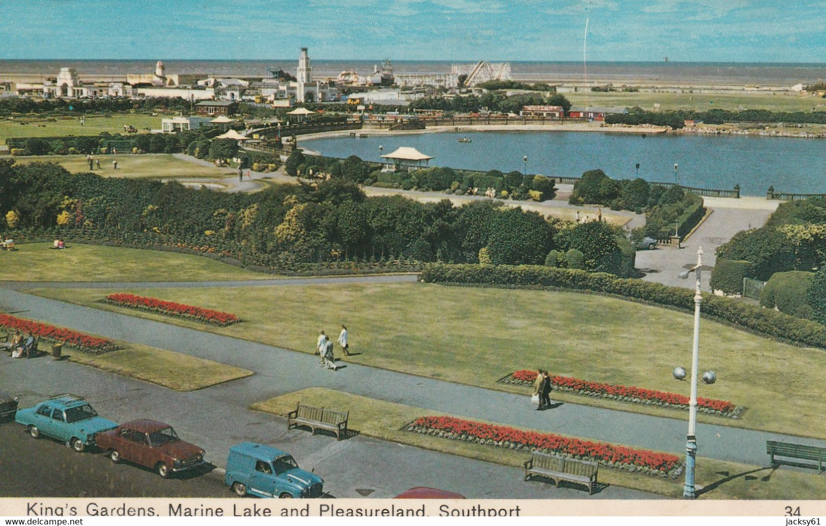 King's Gardens, Marin Lake And Pleasureland, Southport - Southport