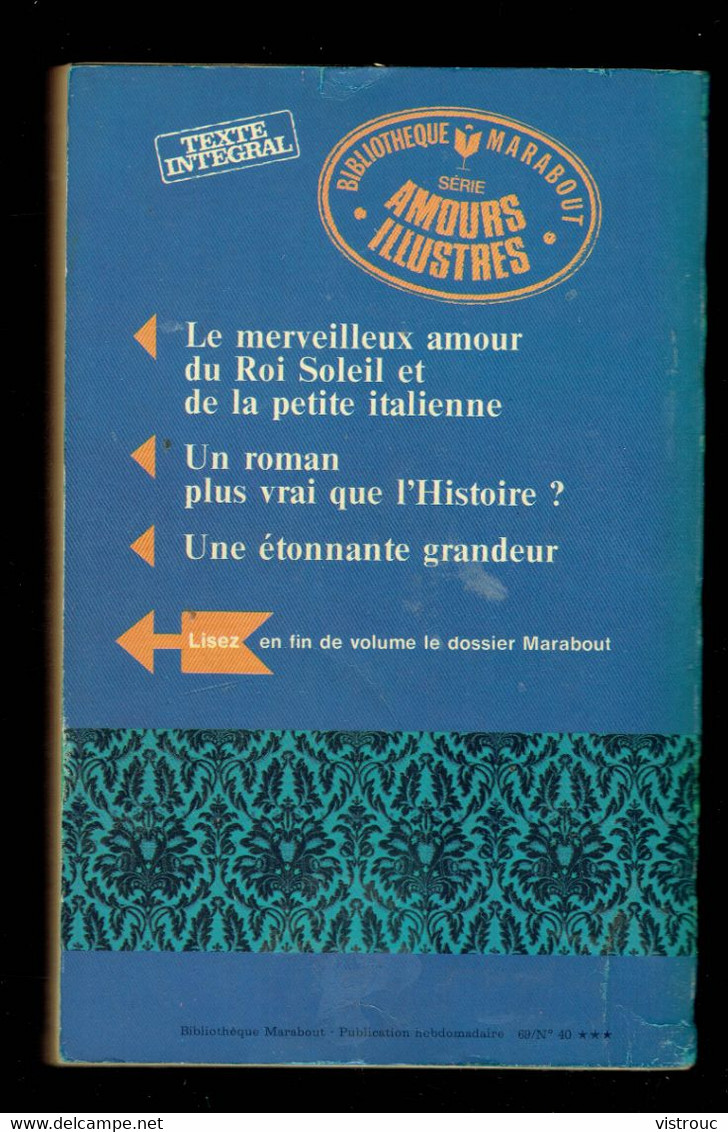 "UN SI GRAND AMOUR", De Gerty COLIN - Ed. MARABOUT N° G 331 - 1969. - Belgian Authors