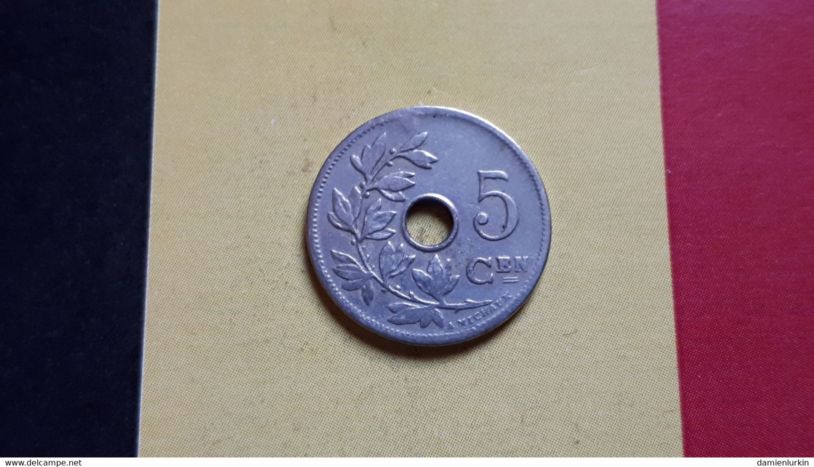 BELGIE LEOPOLD II 5 CENTIMES 1907 - 5 Centimes