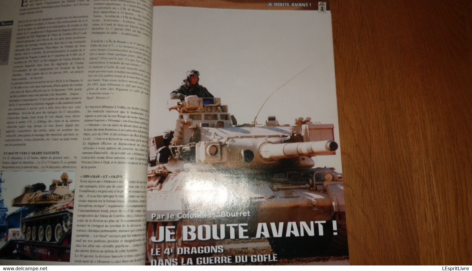 BATAILLES ET BLINDES N° 2 HORS SERIE Guerre Irak Afrique Opération Daguet 1991 Armée Française  Armée De Terre - Français