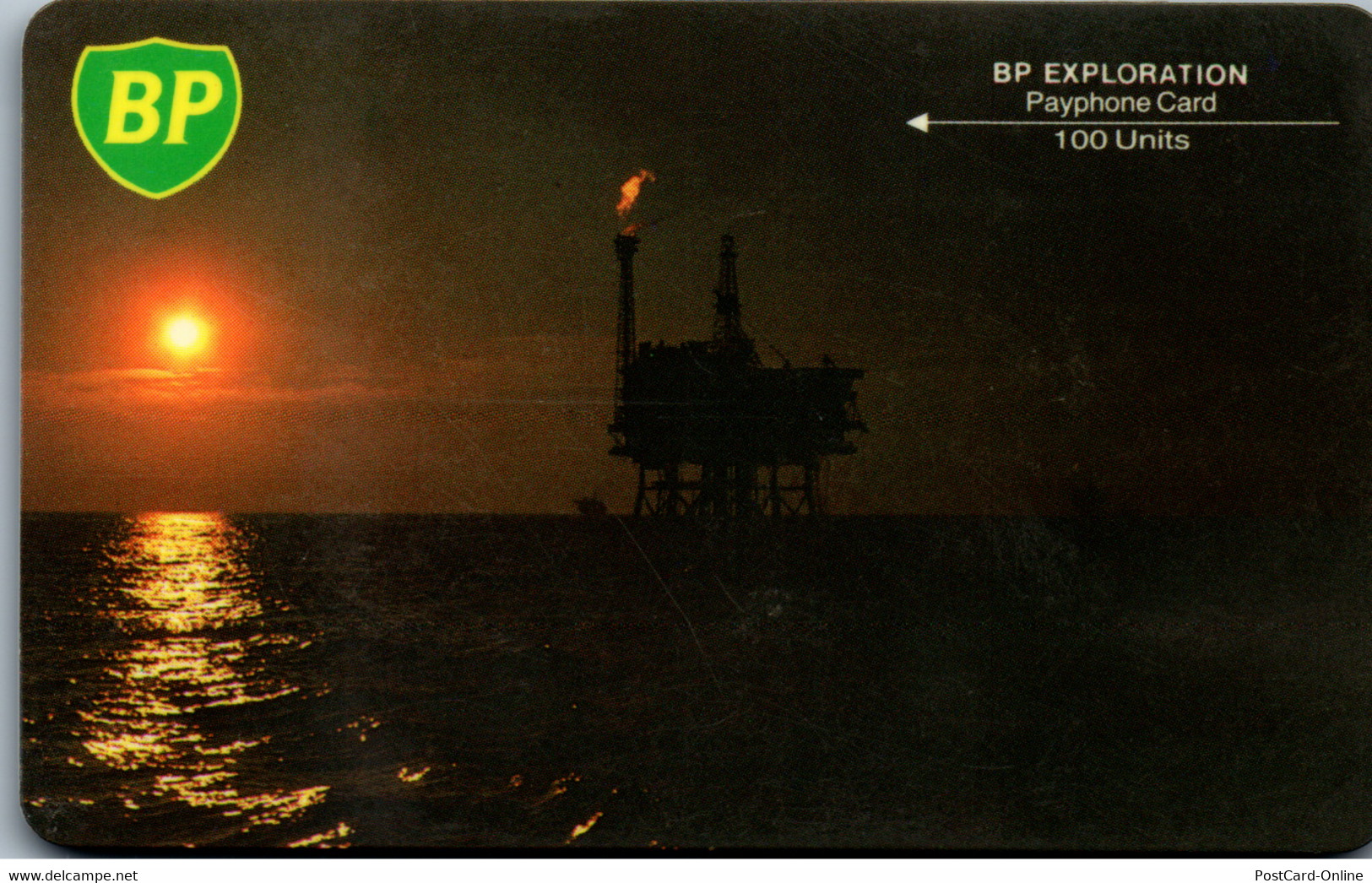 17960 - Großbritannien - BP Exploration Payphone Card - [ 2] Oil Drilling Rig