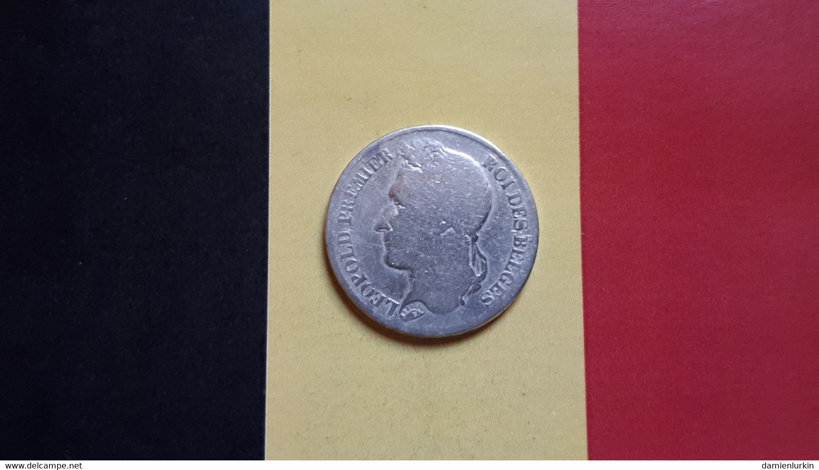 BELGIQUE LEOPOLD IER 2 FRANCS 1843 POSITION B ARGENT DOUBLE DATE !! - 2 Francs