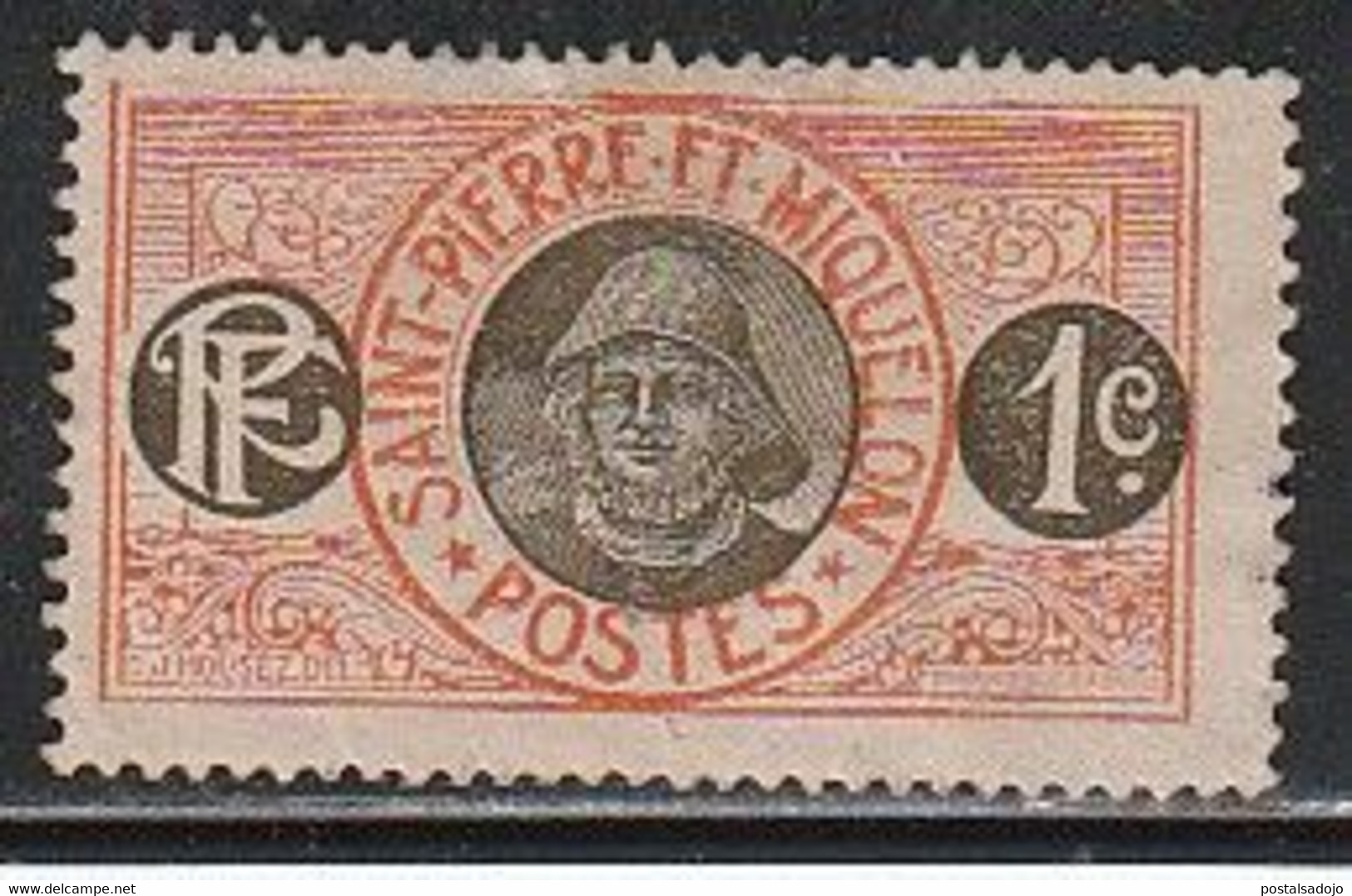 SAINT PIERRE ET MIQUELON 13 // YVERT 78 // 1909-17 - Used Stamps