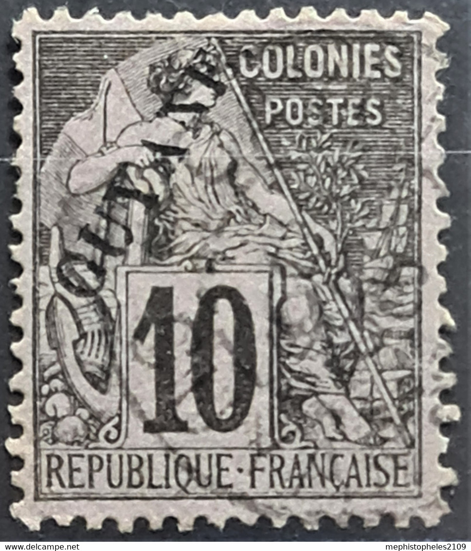 GUYANE FRANCAISE 1892 - Canceled - YT 20 - 10c - Usados