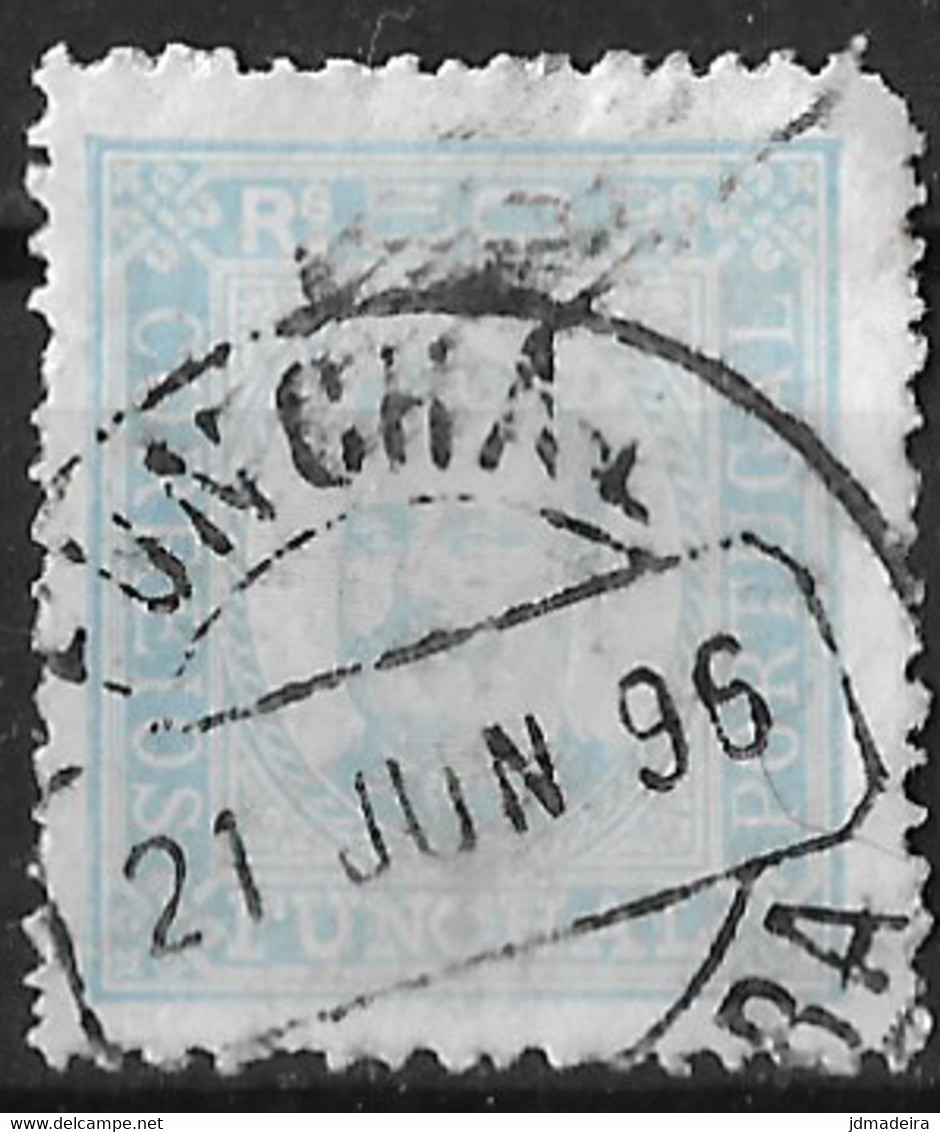 Funchal – 1892 King Carlos 50 Réis Used Stamp - Funchal