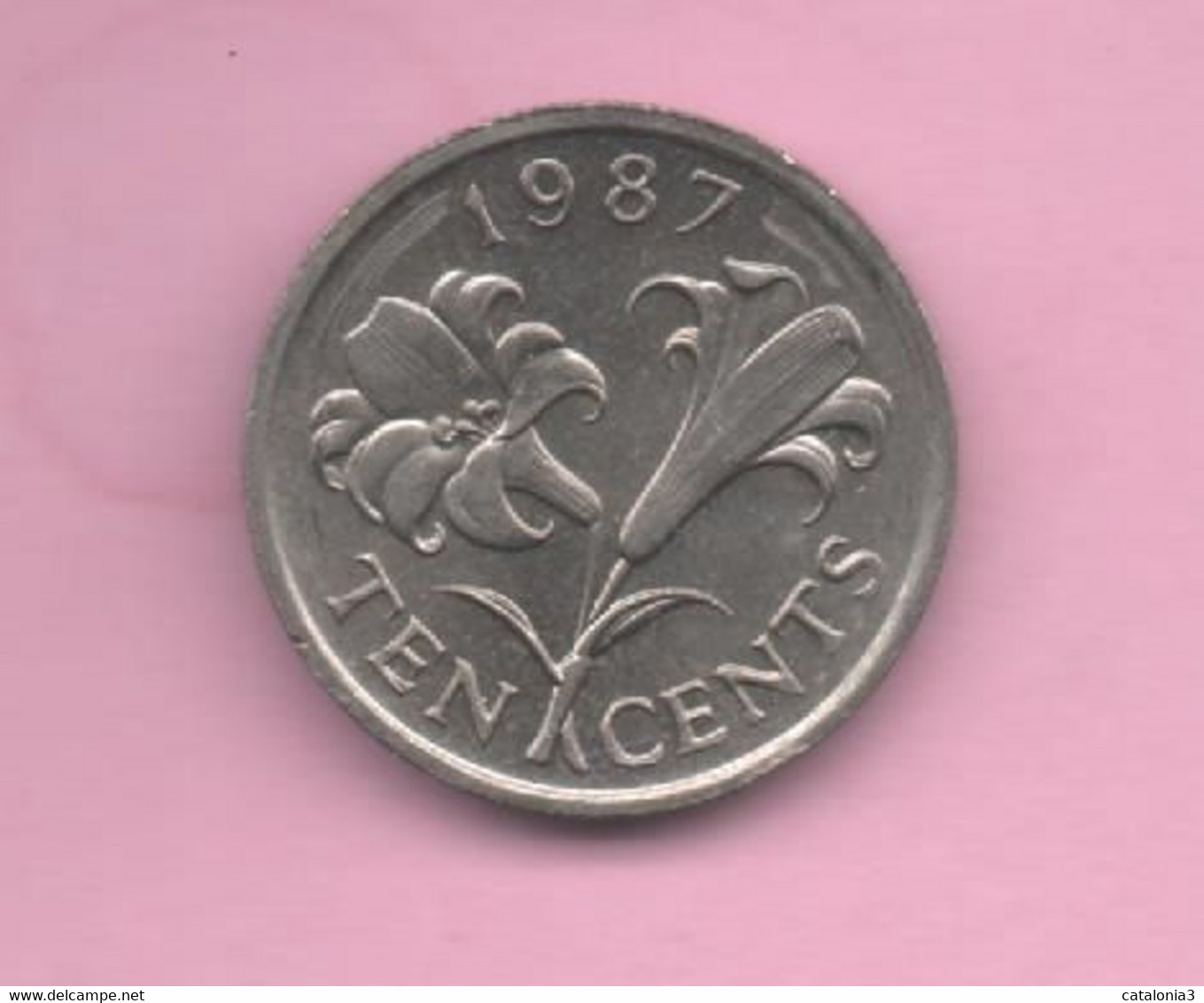 BERMUDAS - 10 CENT 1987 - Bermudes