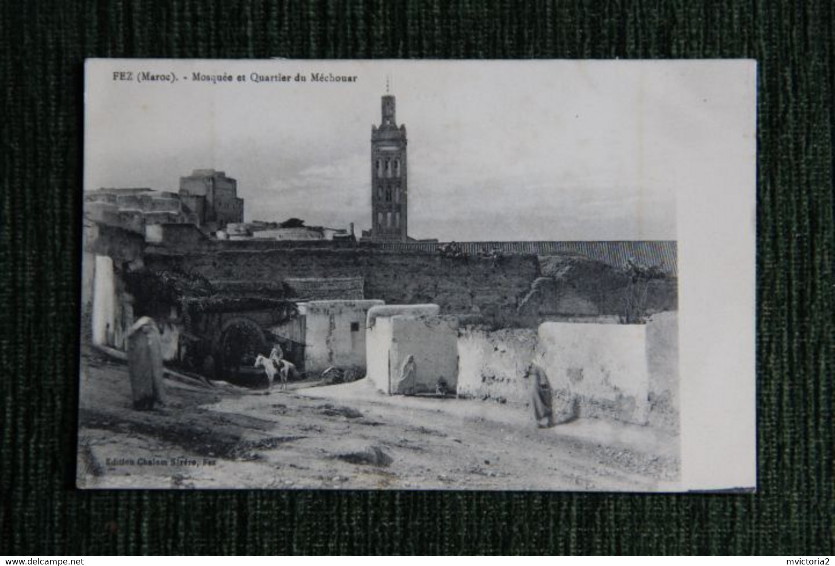 FEZ - Mosquée Et Quartier Du Méchouar - Fez (Fès)