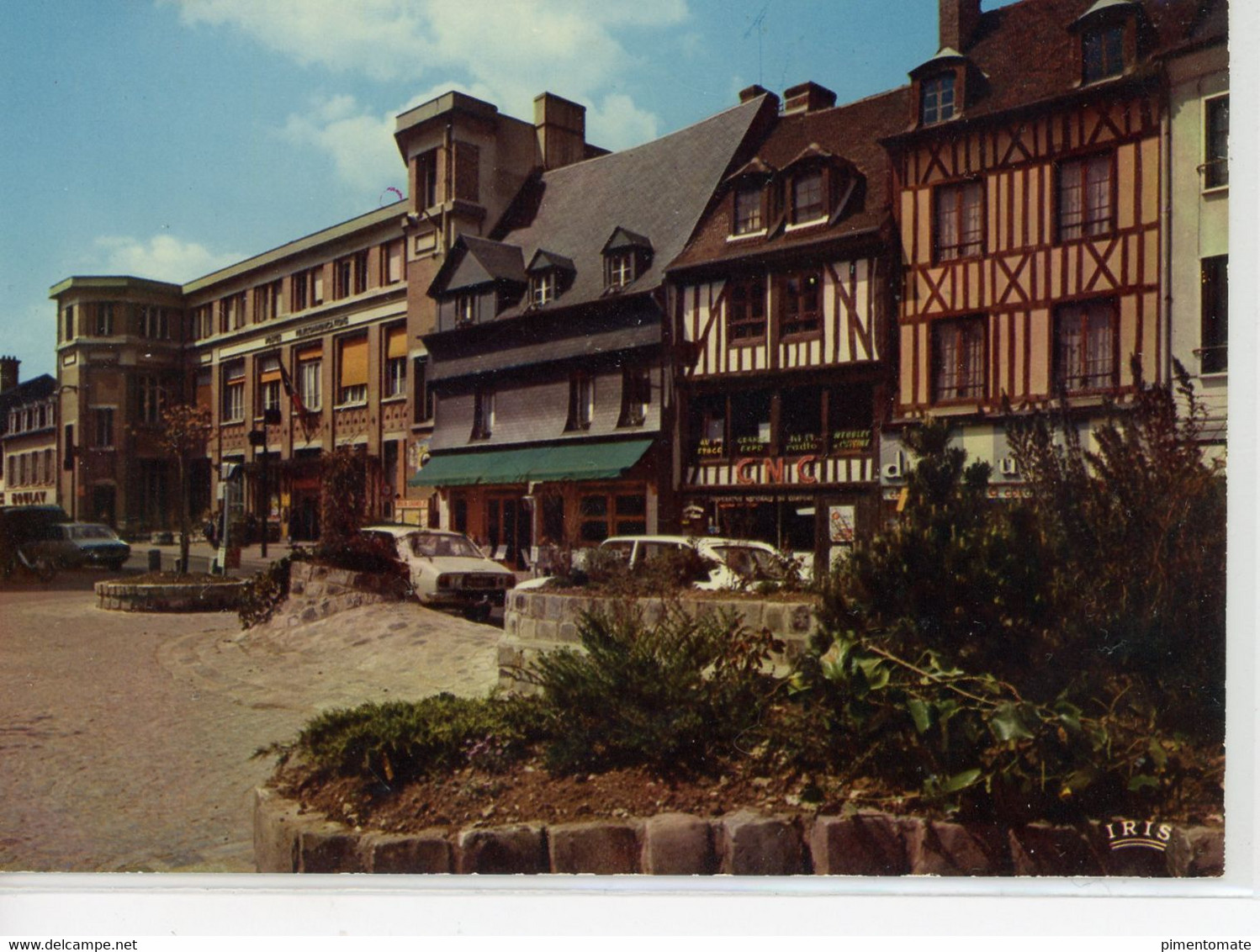 EVREUX LA PLACE ARMAND MANDLE ET LA POSTE - Evreux