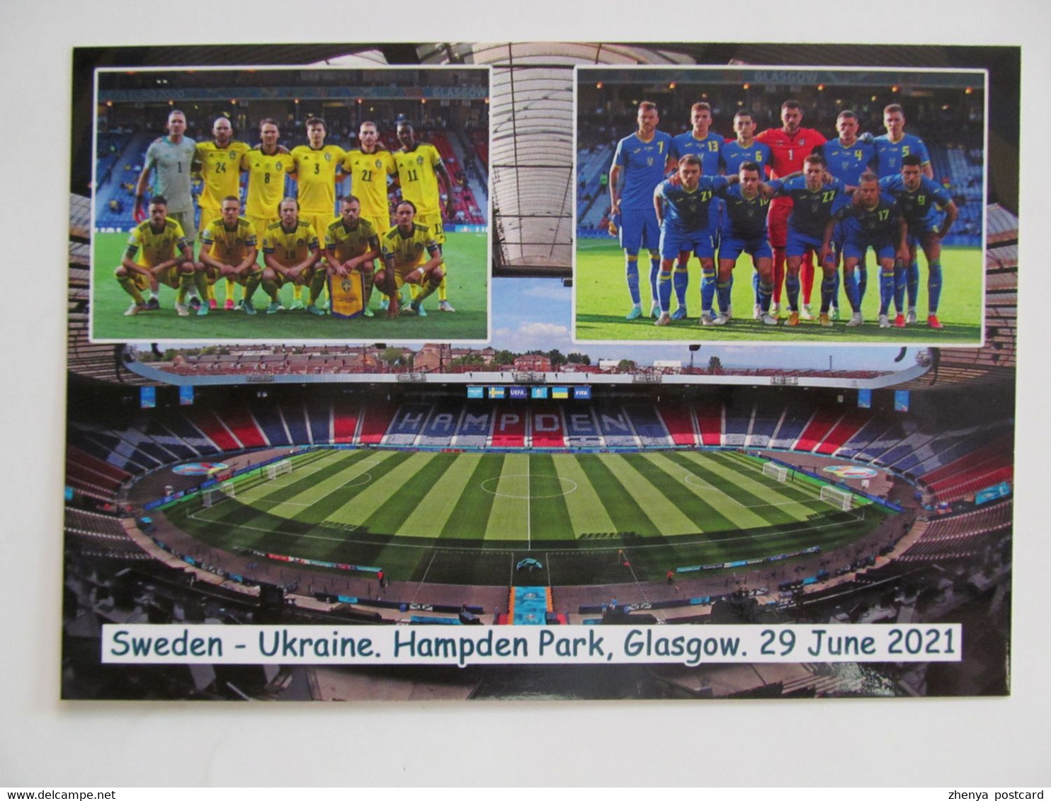 EURO 2020 Glasgow Hampden Park  Match Sweden - Ukraine - Calcio