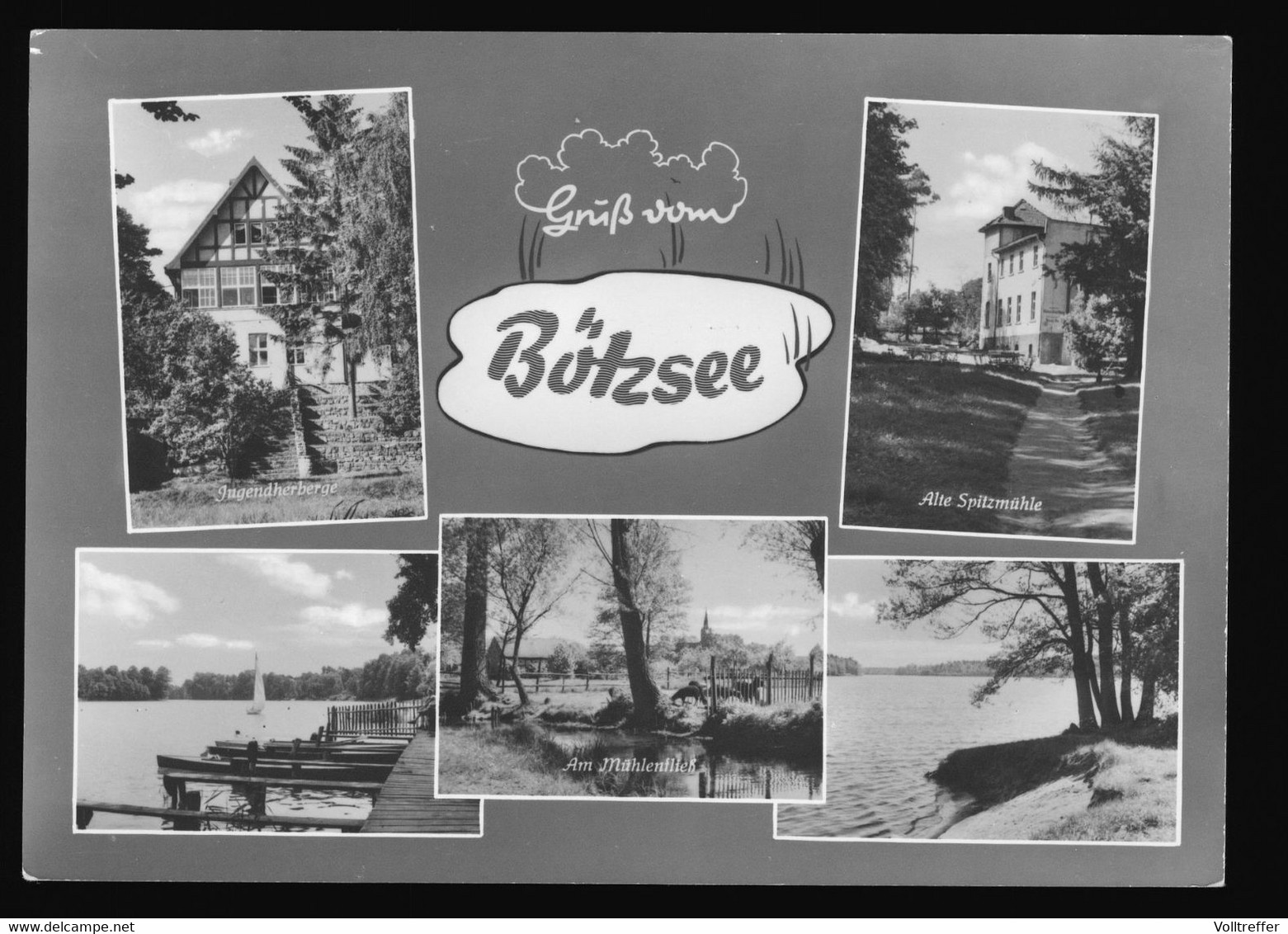 DDR Mehrbild AK Um 1966, Petershagen Eggersdorf Bei Strausberg, Gruß Vom Bötzsee - Petershagen (Eggersdorf)