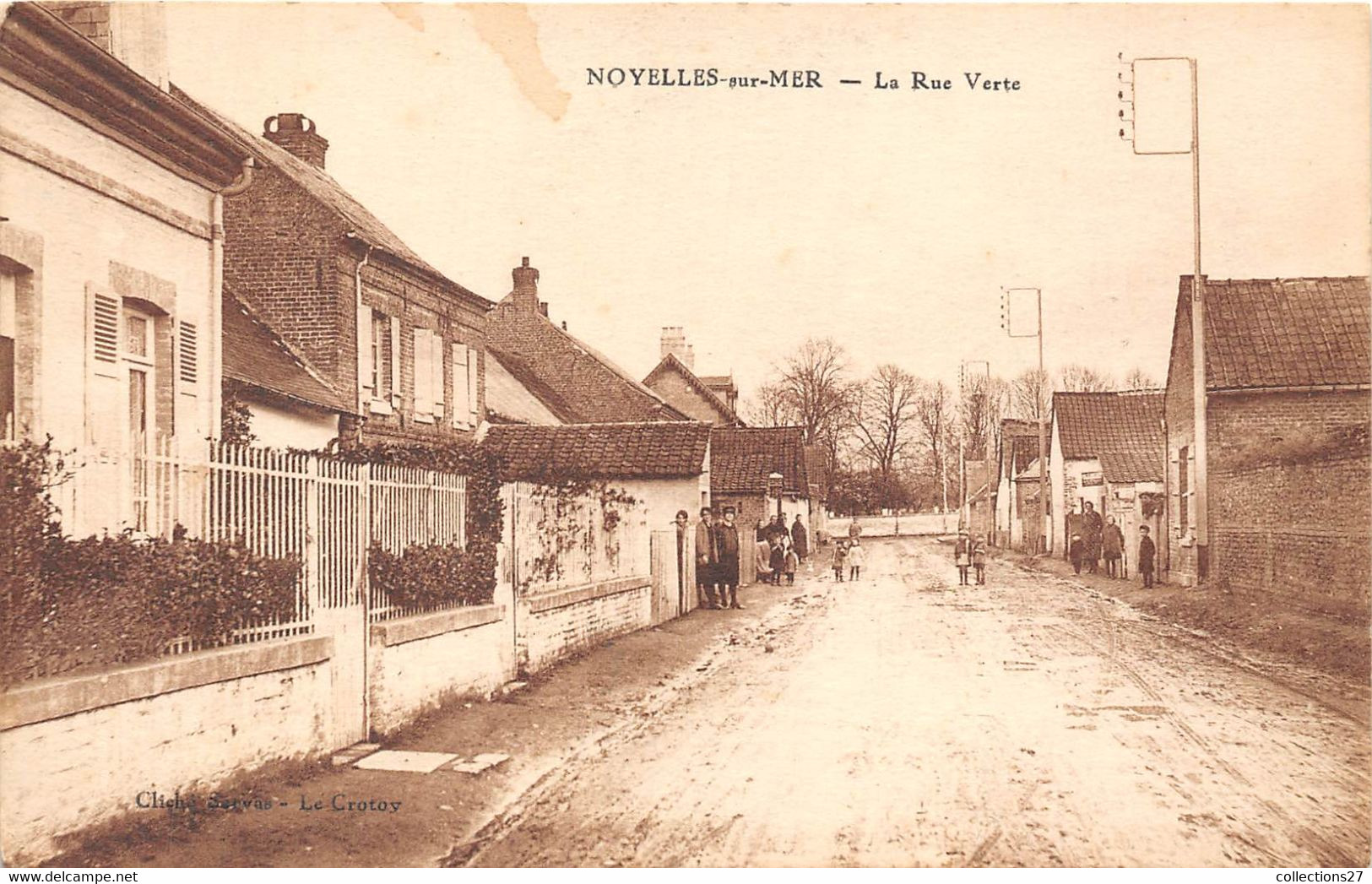 80-NOYELLES-SUR-MER- LA RUE VERTE - Noyelles-sur-Mer