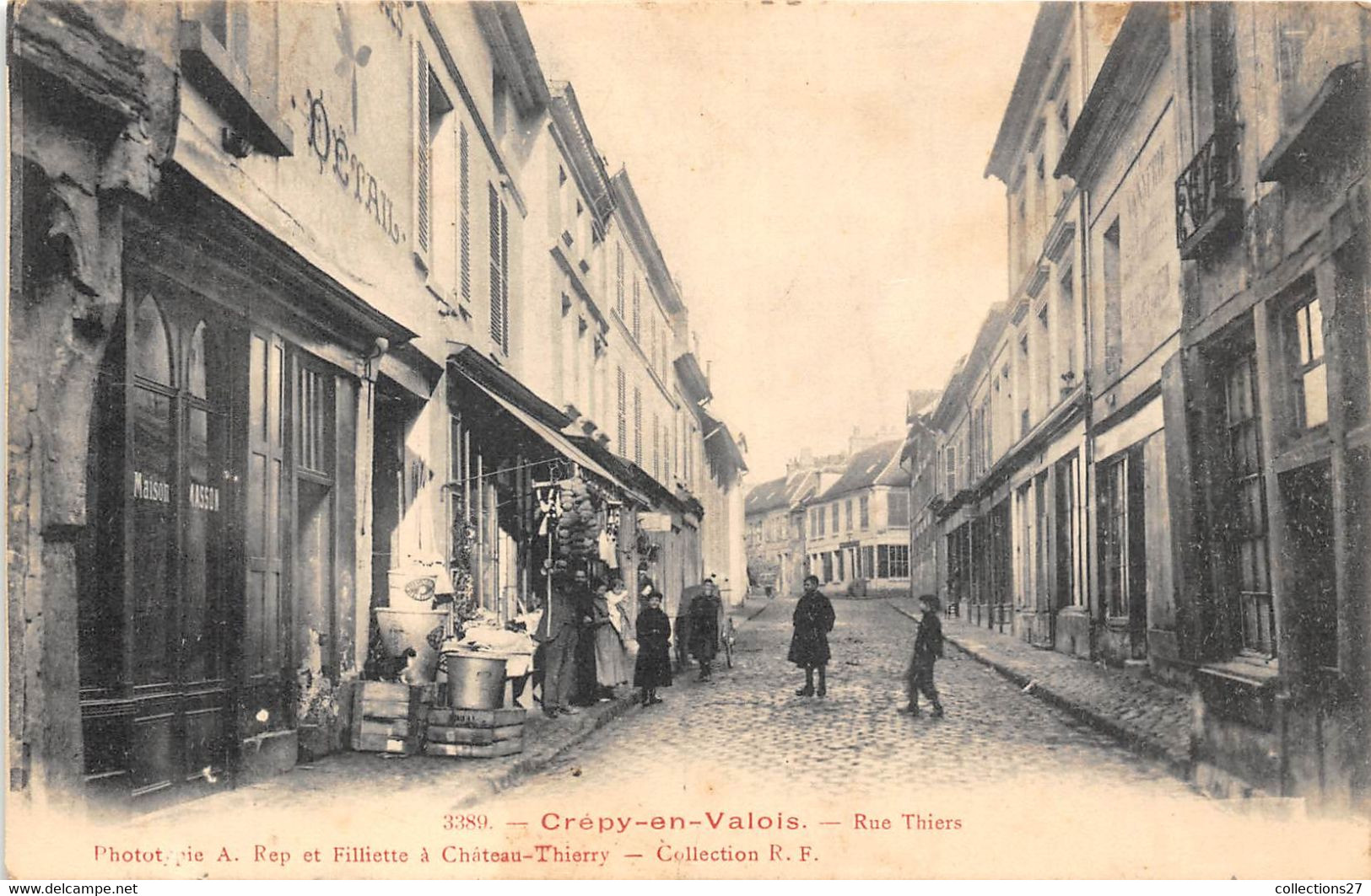 60-CREPY-EN-VALOIS- RUE THIERS - Crepy En Valois