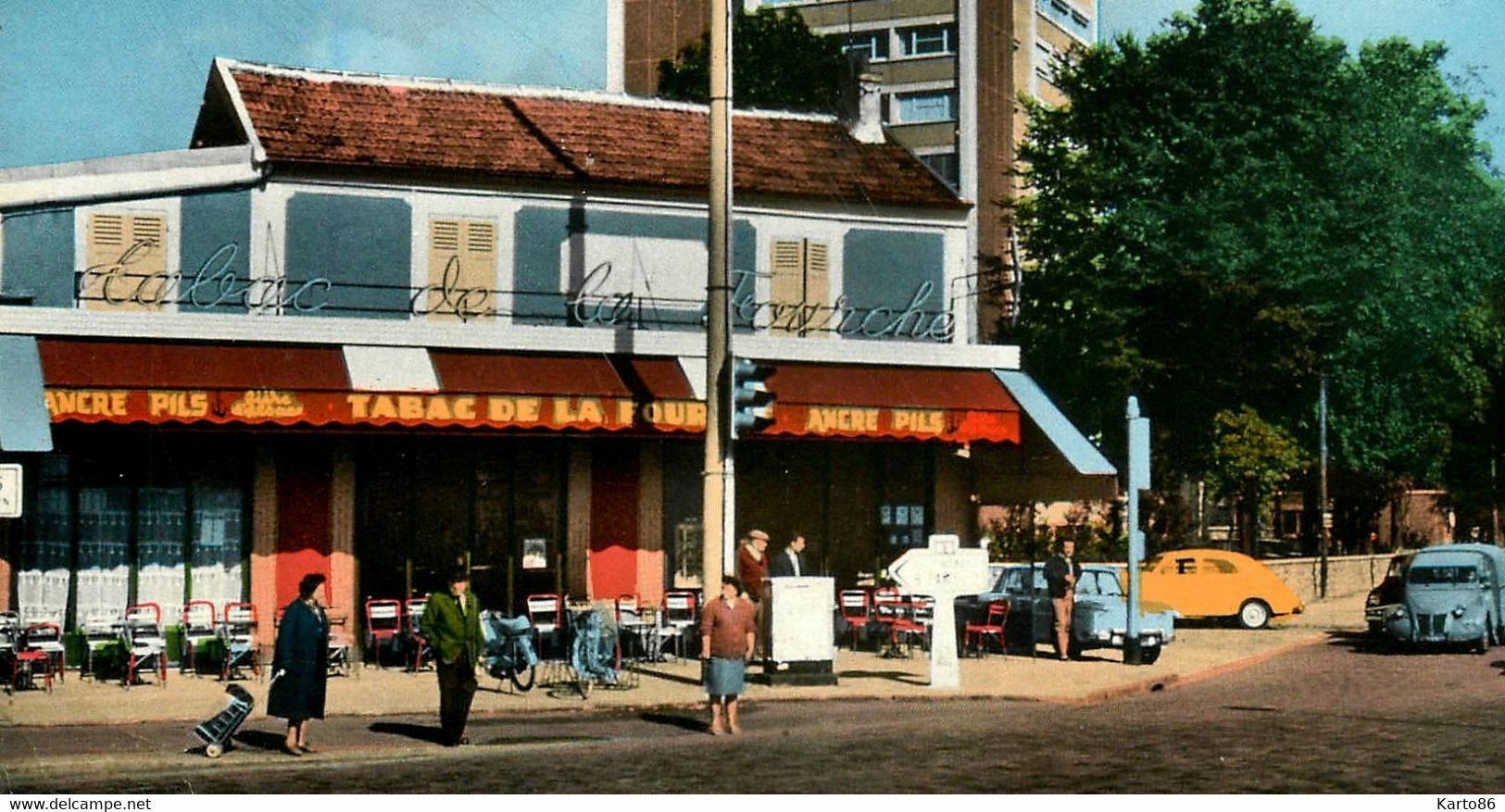 Les Pavillons Sous Bois * Débit De Tabac Tabacs TABAC DE LA FOURCHE , Carrefour De La Fourche & Allée Général Leclerc - Les Pavillons Sous Bois