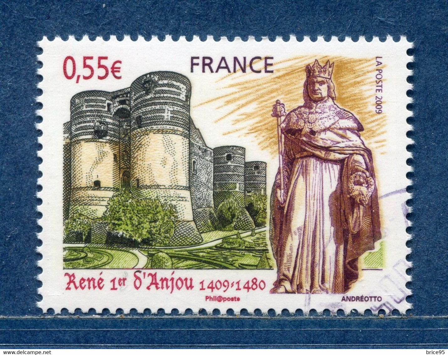 ⭐ France - YT Nº 4326 - Oblitéré Dos Neuf Sans Charnière - 2009 ⭐ - Usados