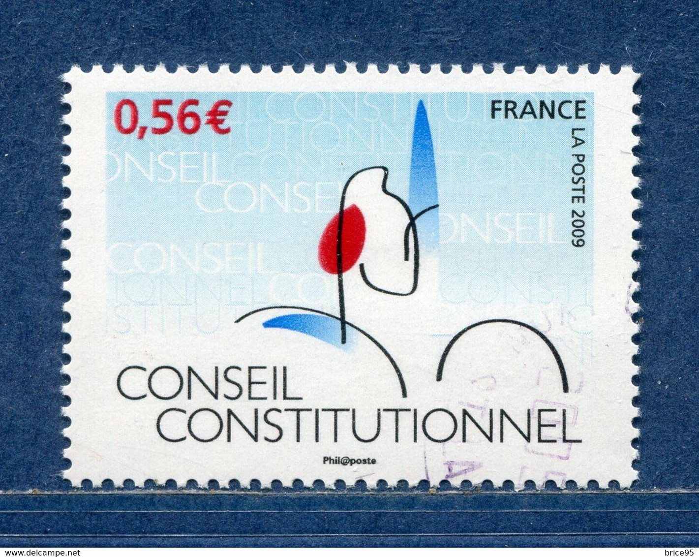 ⭐ France - YT Nº 4347 - Oblitéré Dos Neuf Sans Charnière - 2009 ⭐ - Gebraucht