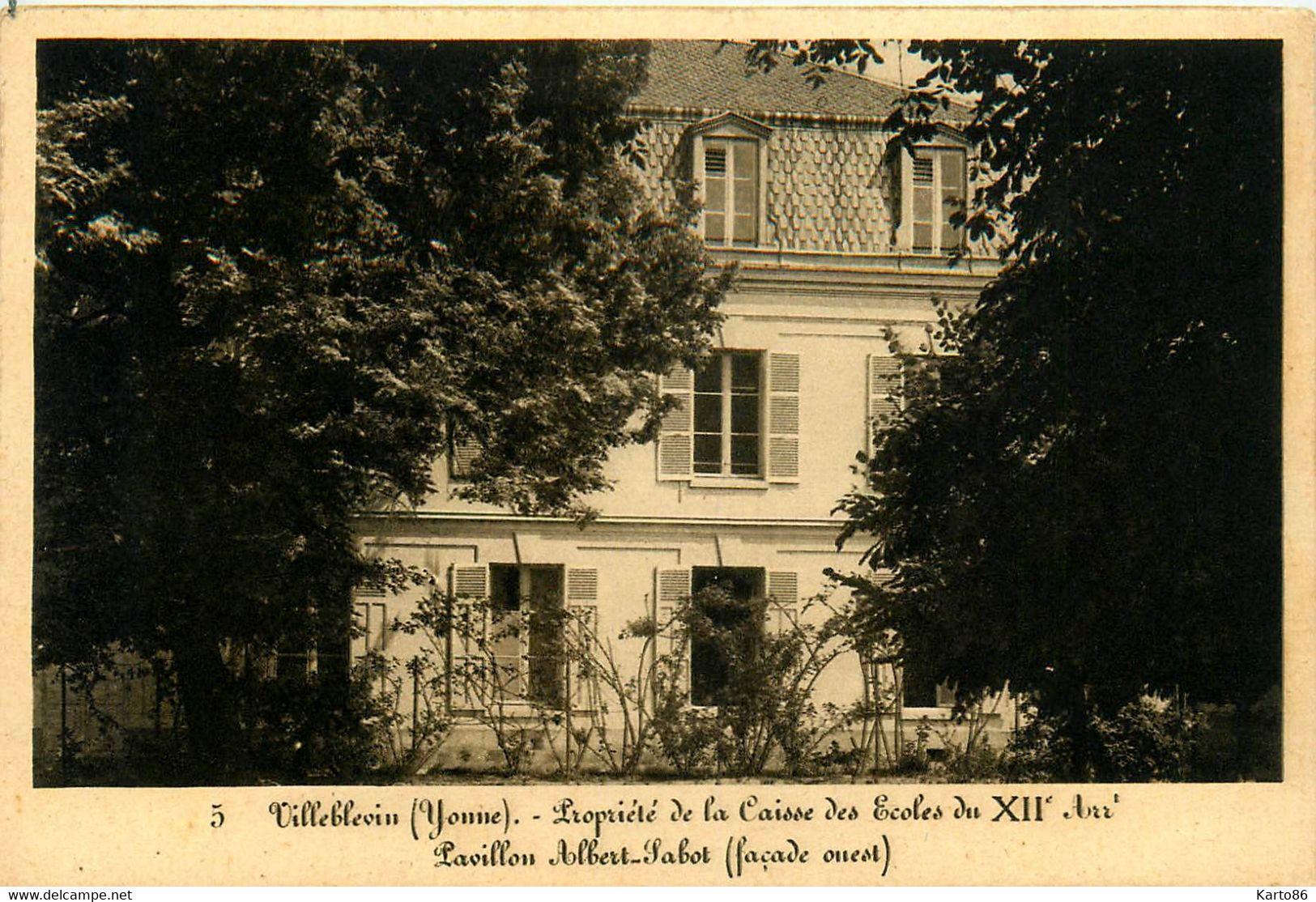 Villeblevin * 4 Cpa * Propriété De La Caisse Des écoles Du 12ème Arrondissement Paris - Villeblevin