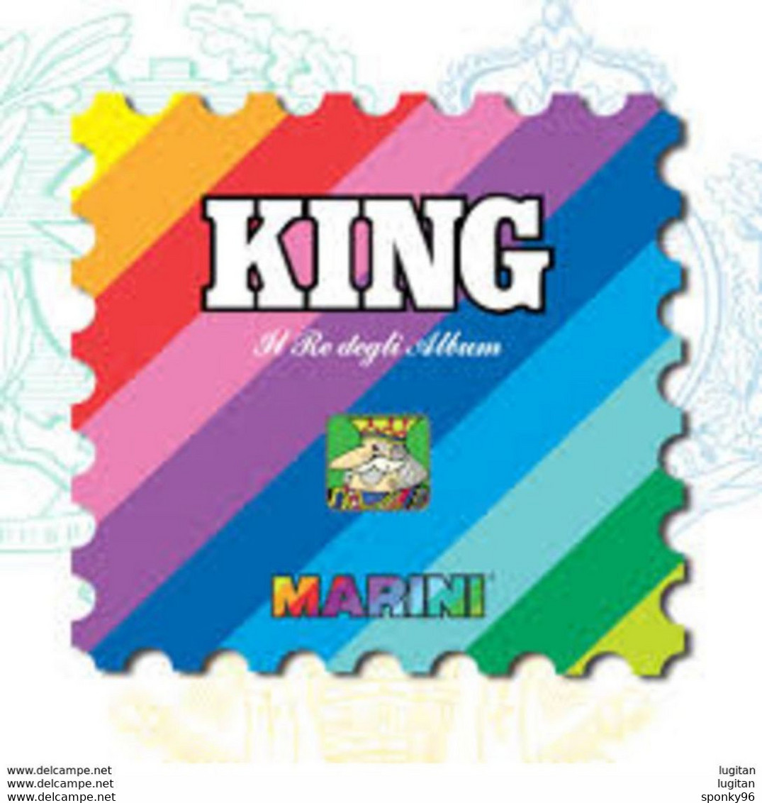 FRANCOBOLLI REPUBBLICA DI SAN MARINO PERIODO DAL 1960 AL 1979 MONTATI SU FOGLI MARINI KING IN OMAGGIO + CARTELLA - Collezioni & Lotti