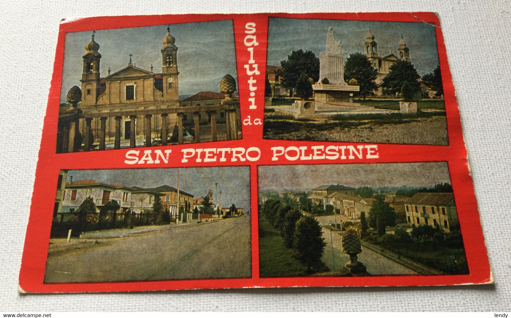 Rovigo San Pietro Polesine Viaggiata Con Difetti - Rovigo