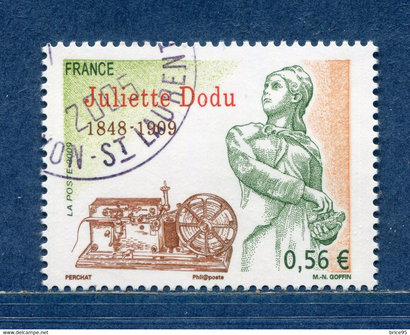 ⭐ France - YT Nº 4401 - Oblitéré Dos Neuf Sans Charnière - 2009 ⭐ - Gebraucht