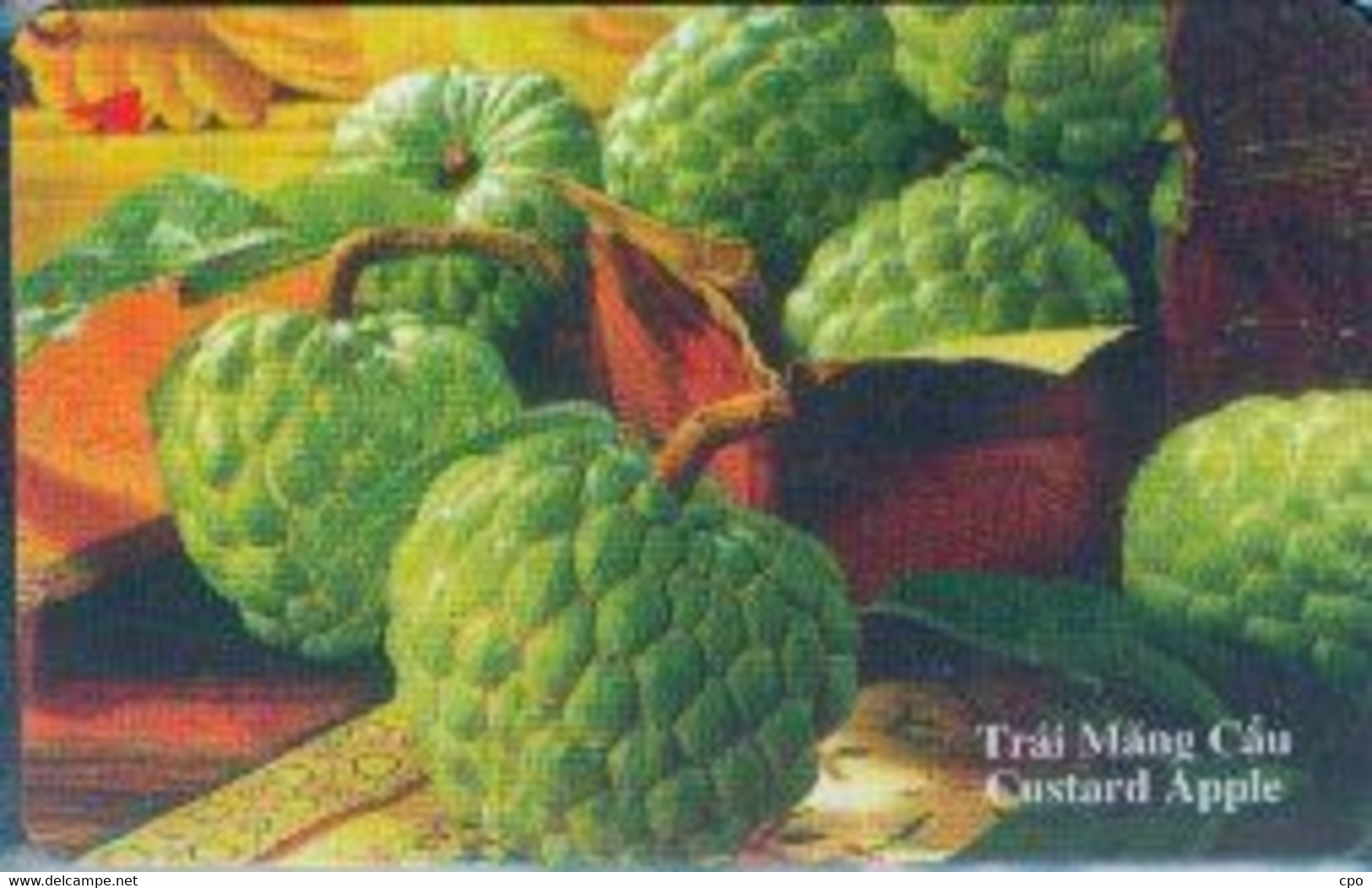 # VIETNAM 15 Custard Apple 13UPVA 60 Gpt    Bon Etat - Viêt-Nam