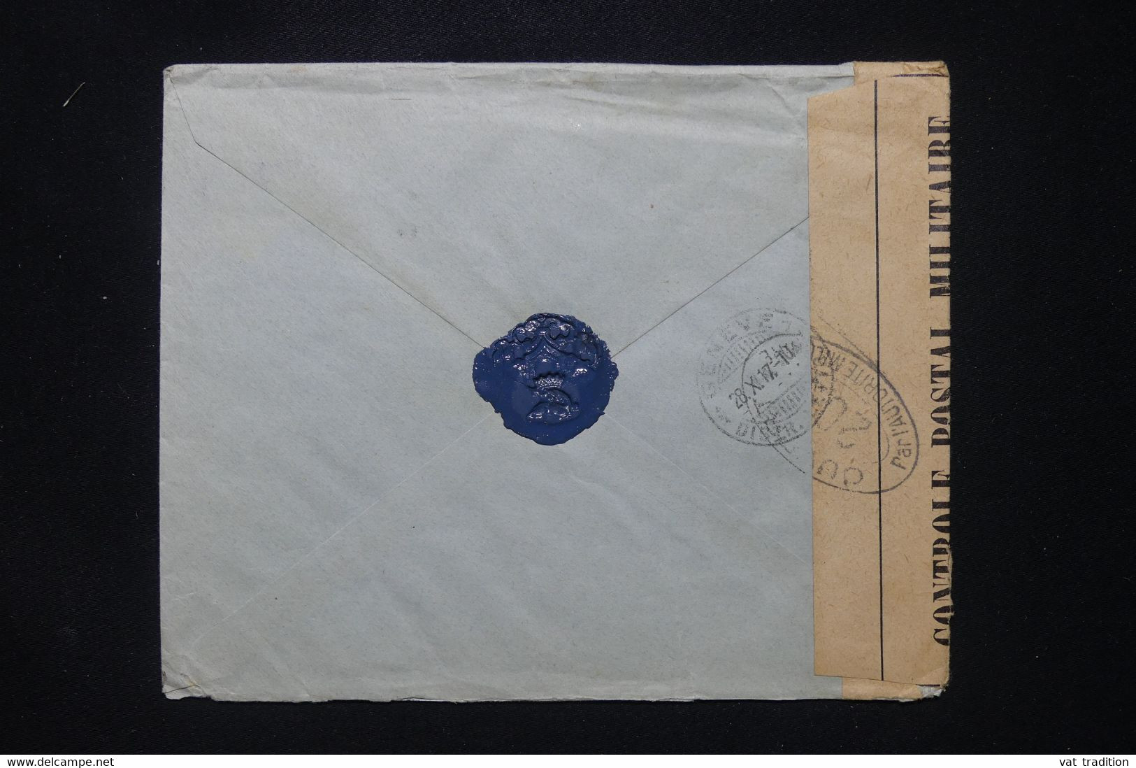 BRÉSIL - Enveloppe  En Recommandé De Rio De Janeiro Pour La Croix Rouge De Genève En 1917 Avec Contrôle - L 107820 - Storia Postale