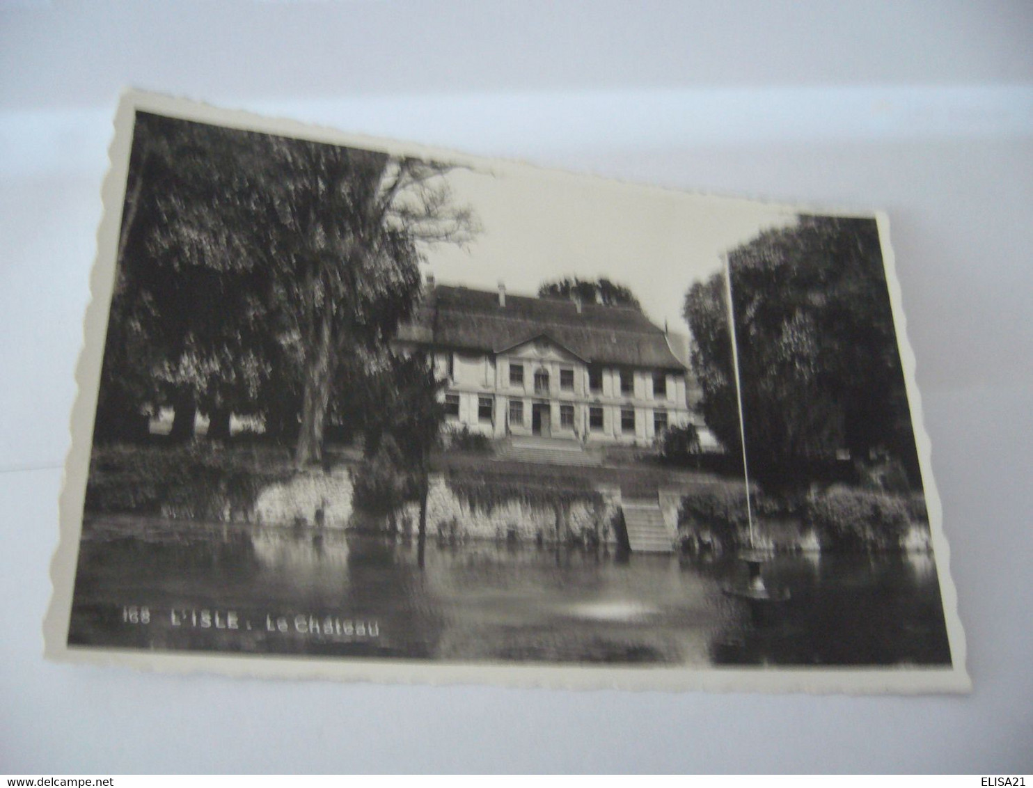 L'ISLE SUISSE VD VAUD LE CHATEAU   CPSM FORMAT CPA - L'Isle