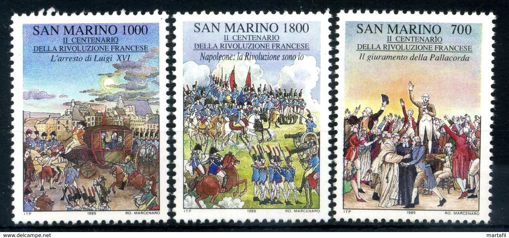 1989 SAN MARINO SET MNH** - Ongebruikt