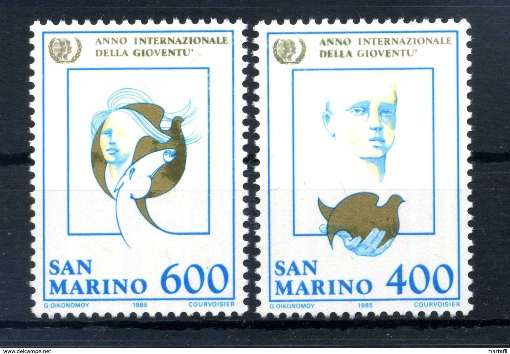 1985 SAN MARINO SET MNH** - Unused Stamps