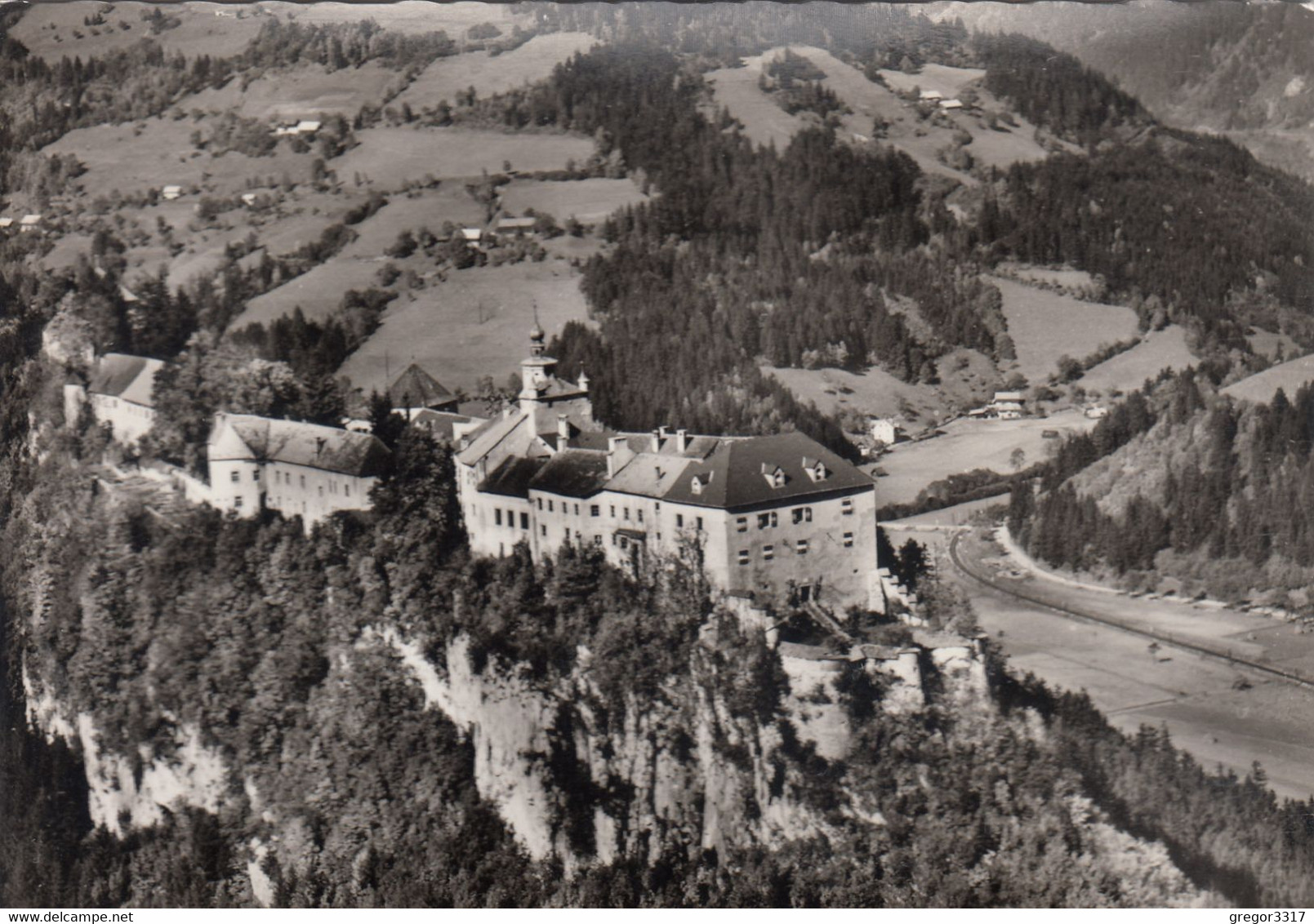 A323) Burg STRECHAU Bei ROTTENMANN - Tolle Alte LUFTBILD AK !! - Rottenmann