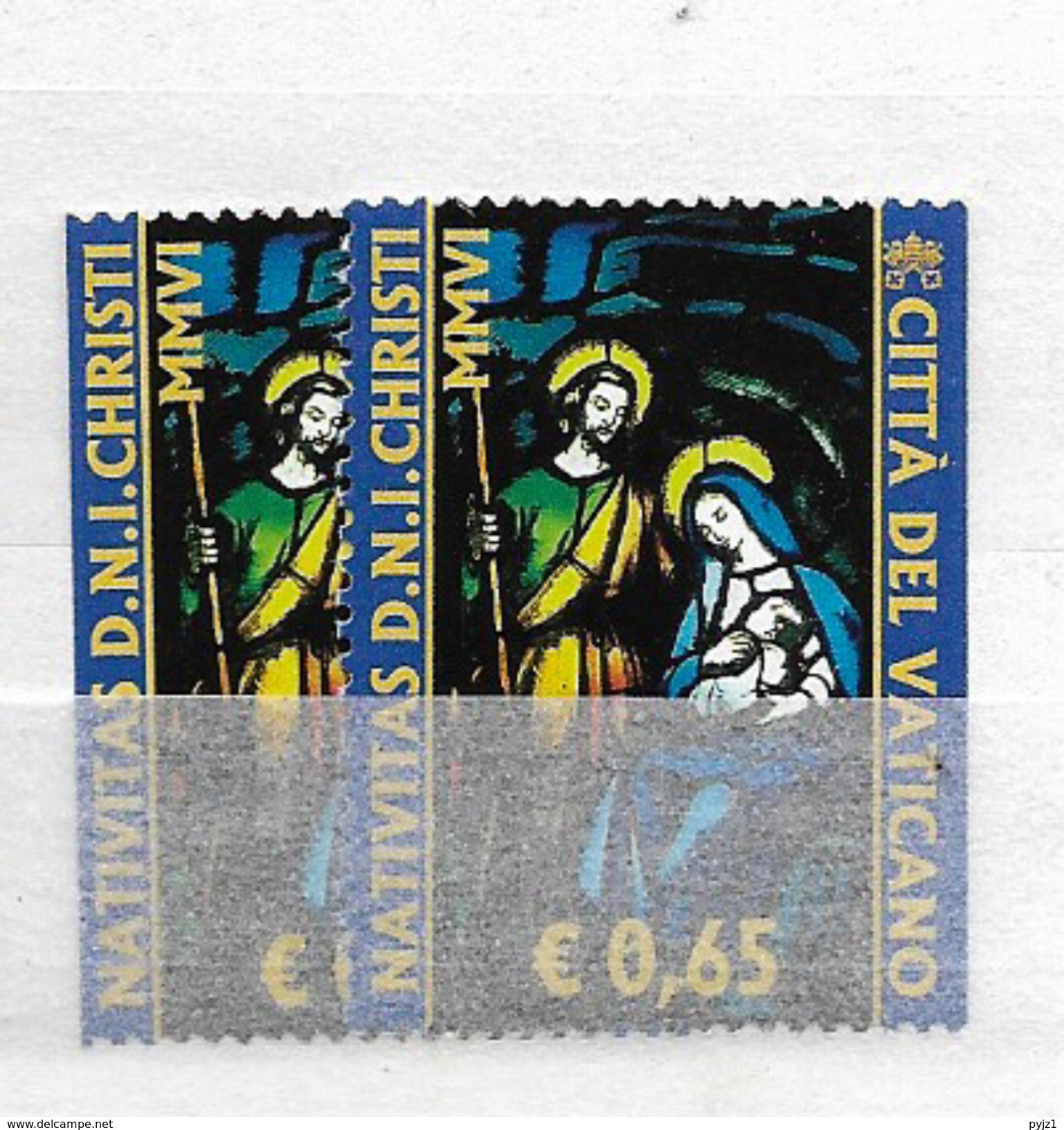 2006  MNH Vaticano - Neufs