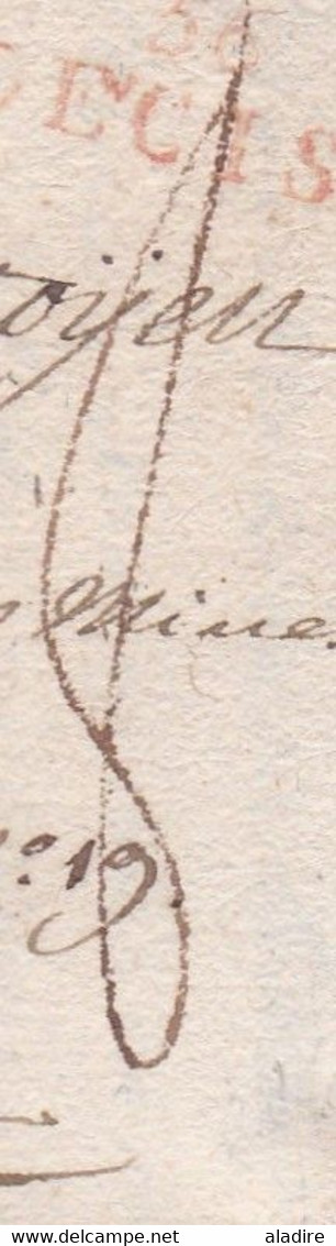 1798 - An 7 -  Marque Postale 56 DECIZE Sur LAC Amicale De 2 Pages Vers  PARIS - Directoire - 1701-1800: Precursors XVIII