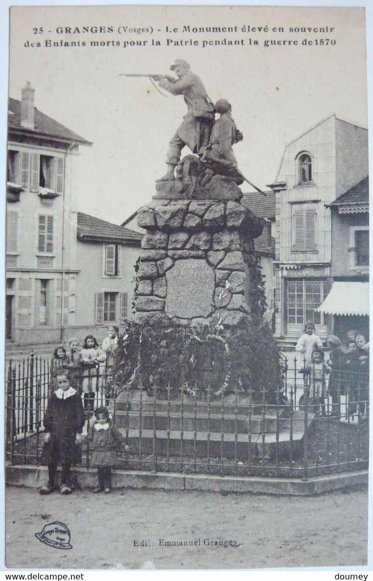 LE MONUMENT -  GRANGES - Granges Sur Vologne