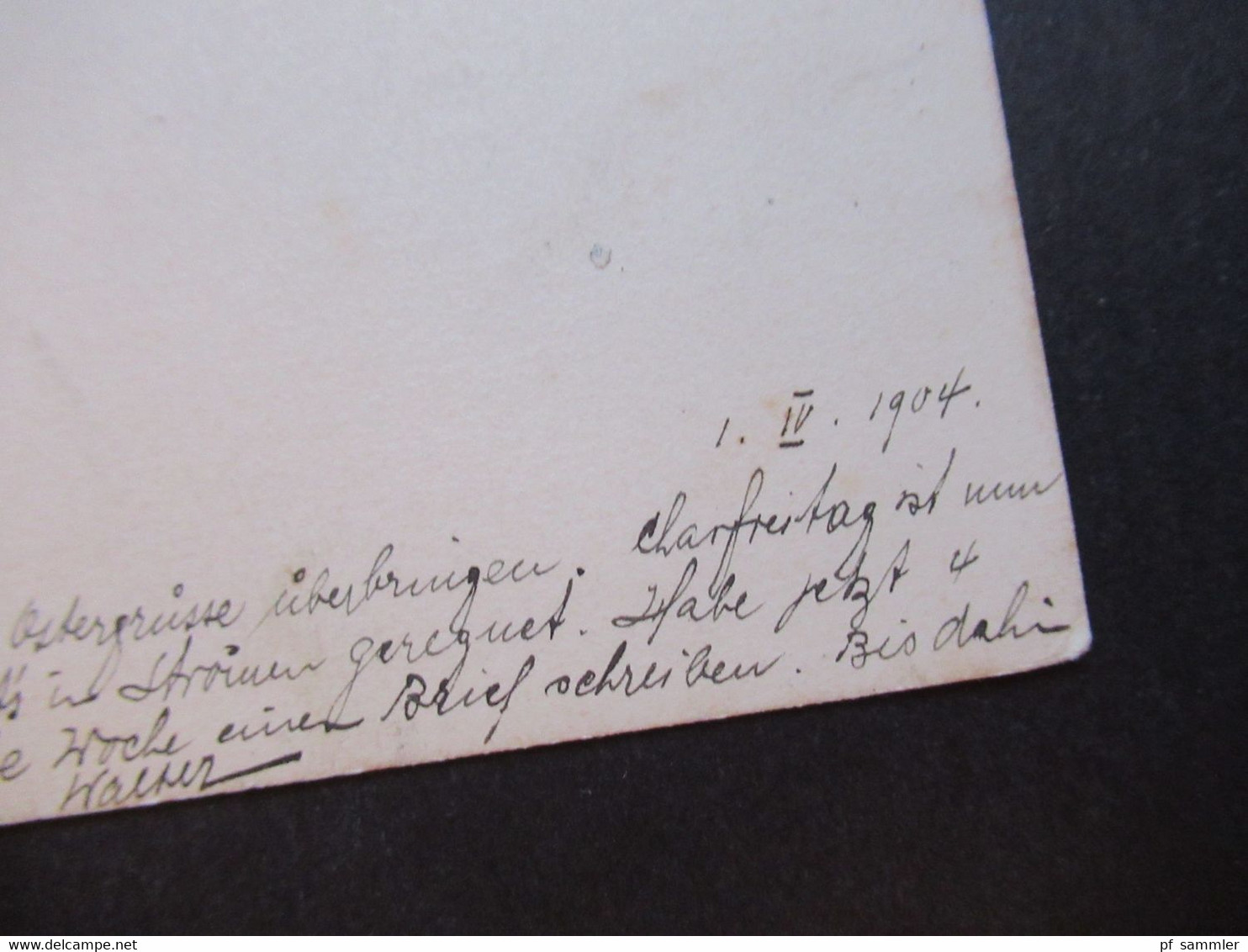 2.4.1904 AK Reliefkarte Weidekätzchen / Katzen Auf Einem Zweig Stempel Basel Nach Redhill Surrey England - Covers & Documents