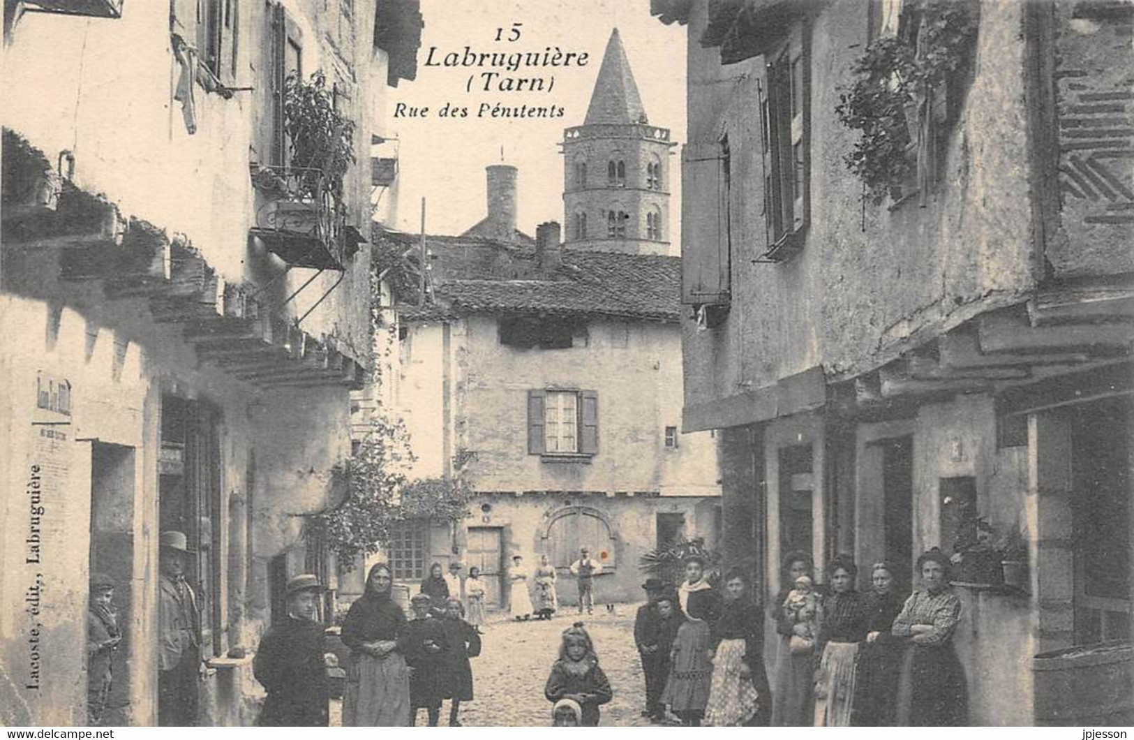 TARN  81   LABRUGUIERE  RUE DES PENITENTS - Labruguière