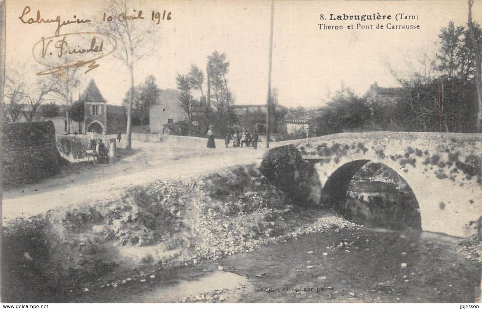 TARN  81   LABRUGUIERE   THERON ET PONT DE CARAUSSE - Labruguière