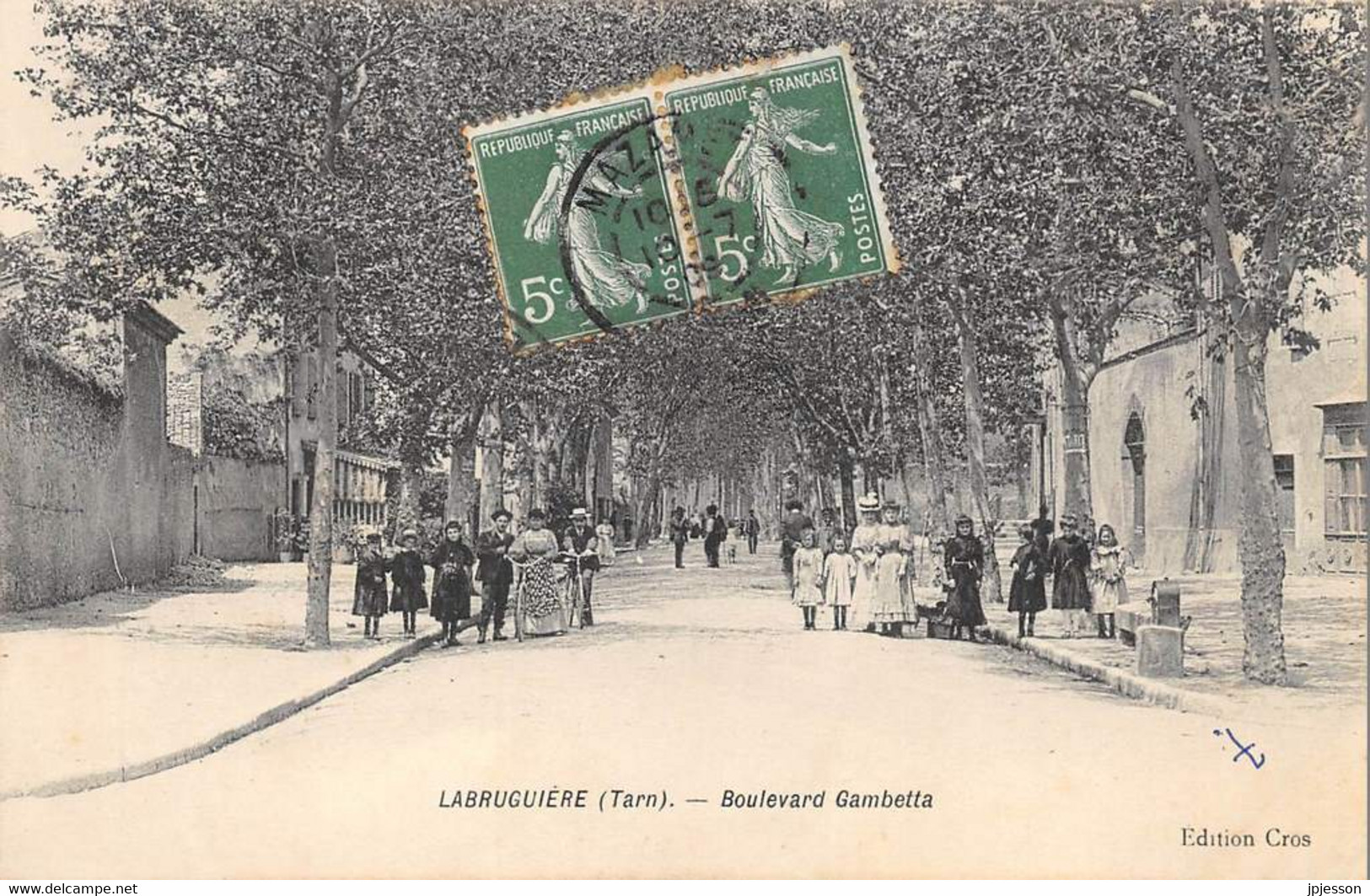 TARN  81  LABRUGUIERE    BOULEVARD GAMBETTA - Labruguière