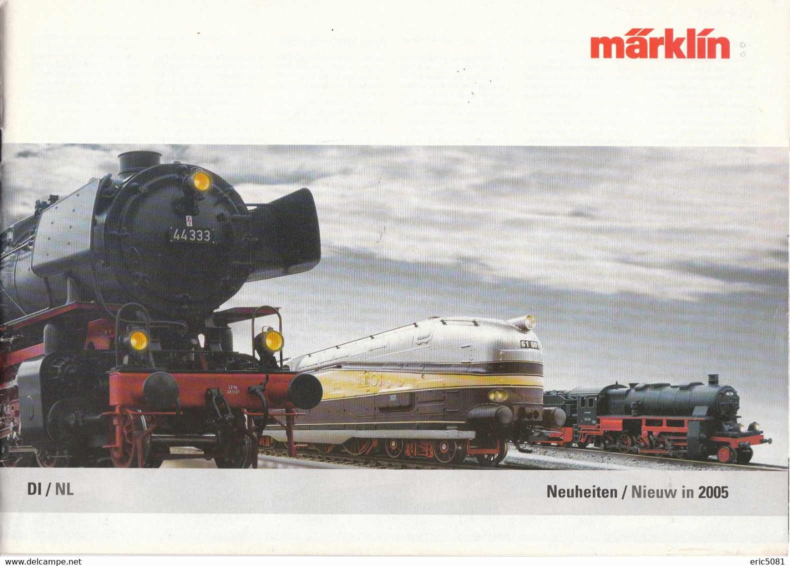 MARKLIN Catalogus 2005 Nederlands/ Duits - Fiammingo