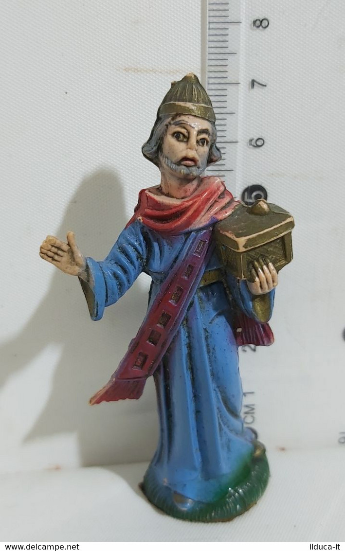 05696 Pastorello Presepe - Statuina In Plastica - Re Magio - Weihnachtskrippen