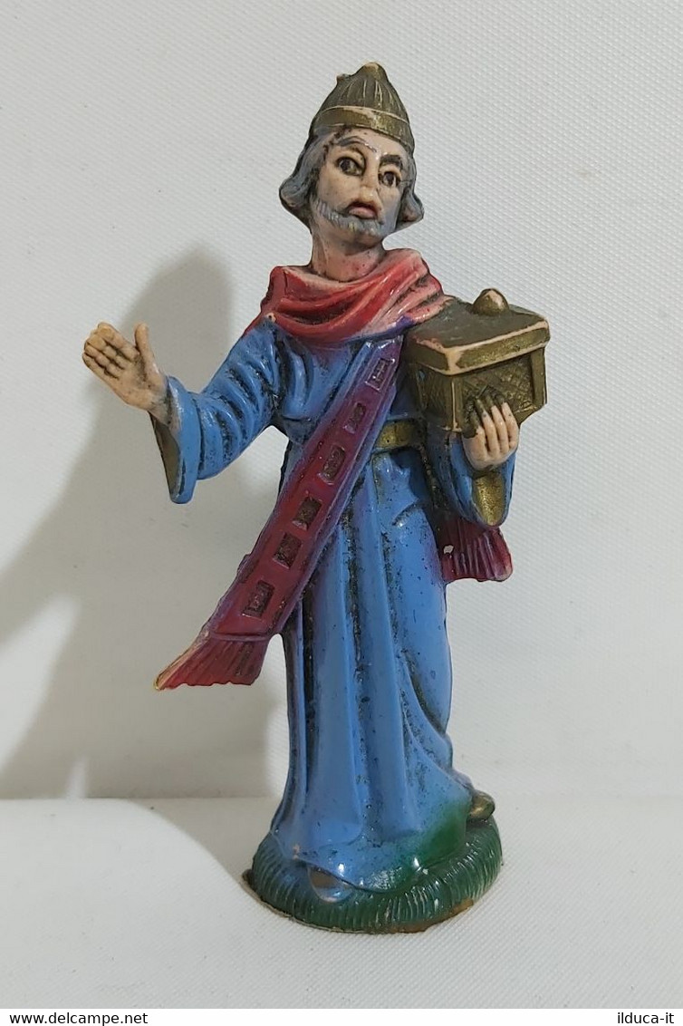 05696 Pastorello Presepe - Statuina In Plastica - Re Magio - Weihnachtskrippen