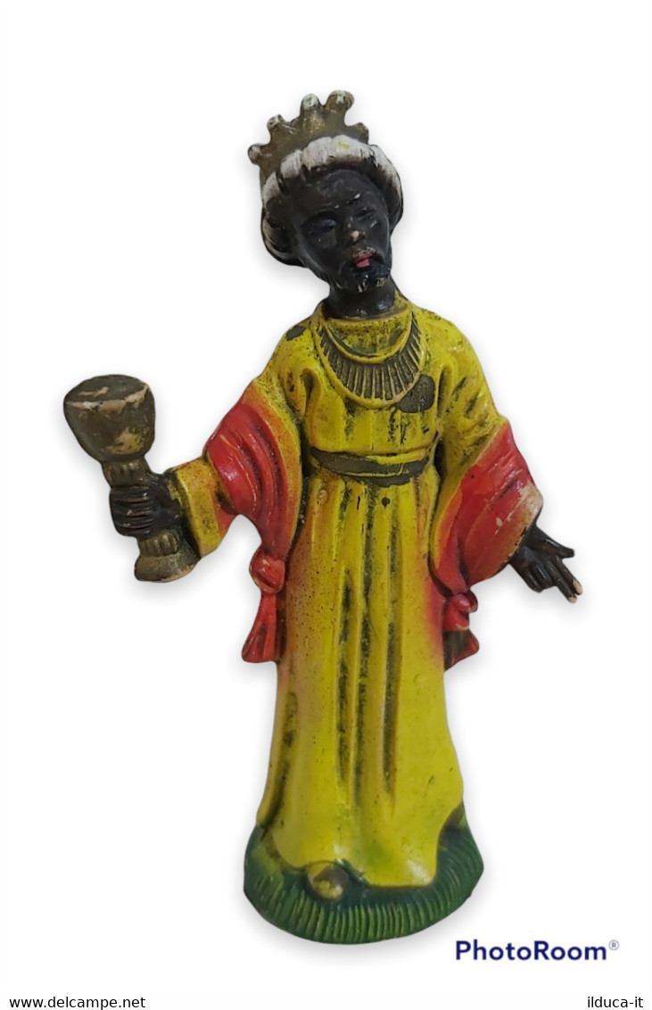 05697 Pastorello Presepe - Statuina In Plastica - Re Magio - Christmas Cribs