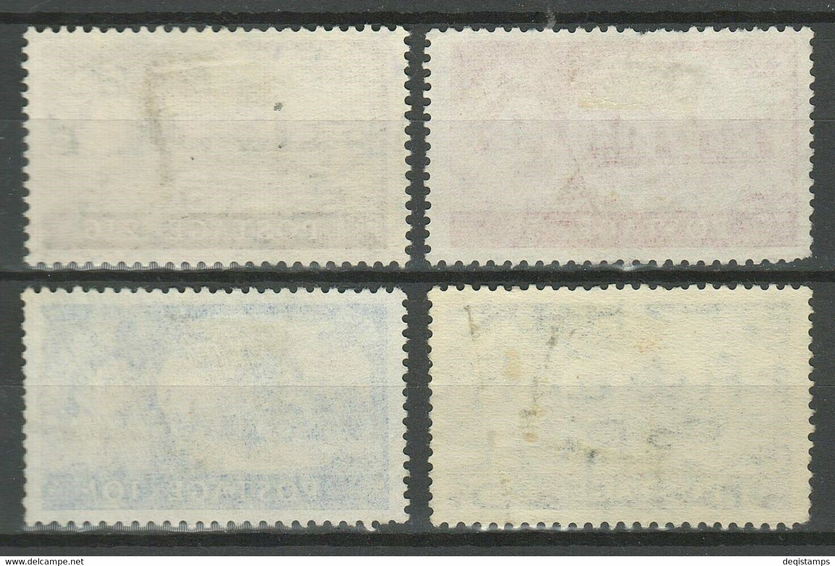 Queen Elizabeth II 1955 ☀ Castles Mi278I-291I, SG536-539 ☀ Used - Used Stamps